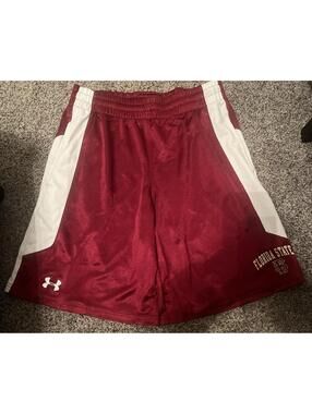 Under Armour Florida State Seminoles Shorts Large FSU Dri Fit Football Athletic